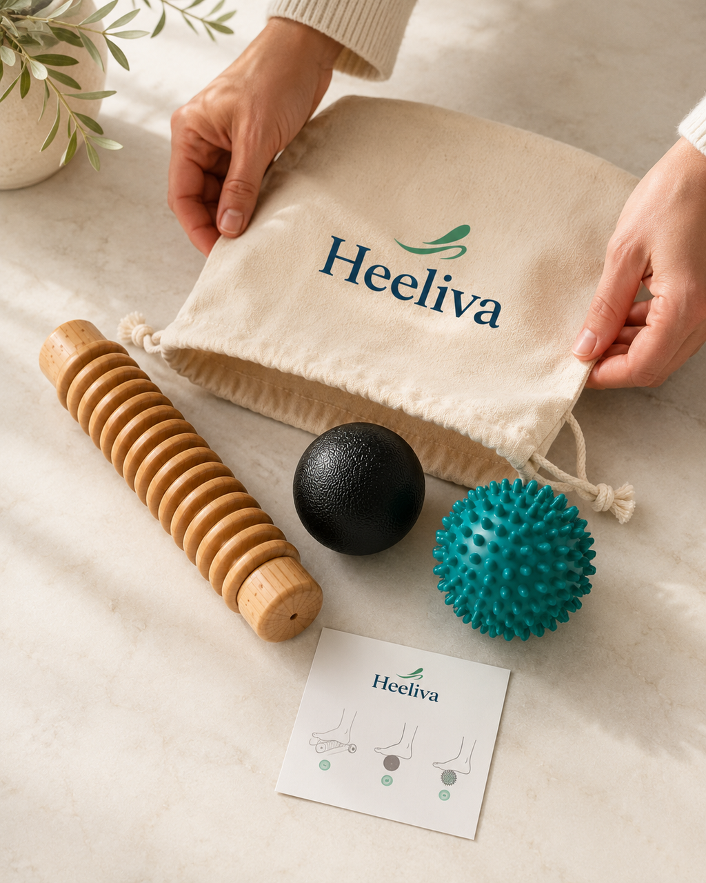 Heeliva Relief kit